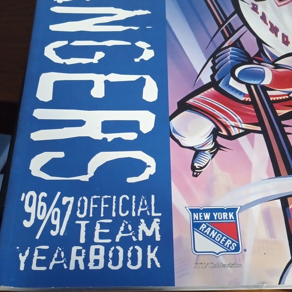 Other New York Rangers 199697 Official Team Yearbook Poshmark